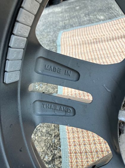 ล้อขอบ17 มิตซูบิชิแท้ 6รู139 กว้าง7 นิ้วครึ่ง บริษัทผลิด ENKEI แท้ แข็งแรง ทนทาน  รูปที่ 8