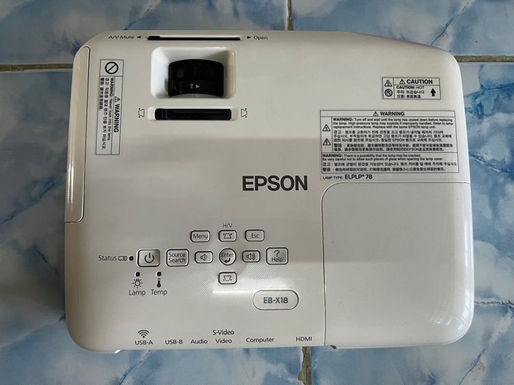 Projecter Epson EB-X18 รูปที่ 3