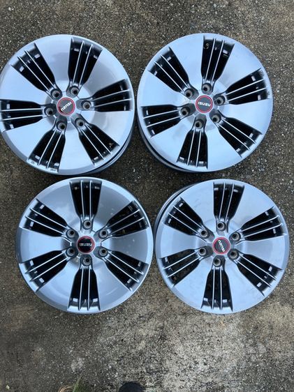 ล้อขอบ18 IZUZU แท้ 6รู139 กว้าง 7นิ้ว ครึ่ง บริษัทผลิต ENKEI แท้ แข็งแรง ทนทาน  รูปที่ 2