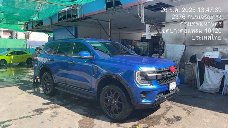Ford Everest 2023 2.0 Turbo Sport Utility-car ดีเซล ไม่ติดแก๊ส เกียร์อัตโนมัติ น้ำเงิน รูปที่ 3