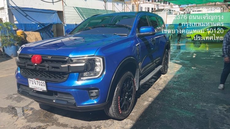 Ford Everest 2023 2.0 Turbo Sport Utility-car ดีเซล ไม่ติดแก๊ส เกียร์อัตโนมัติ น้ำเงิน รูปที่ 2