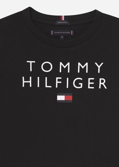 Tommy Hilfiger Men’s Organic Cotton Logo T-Shirt รูปที่ 3