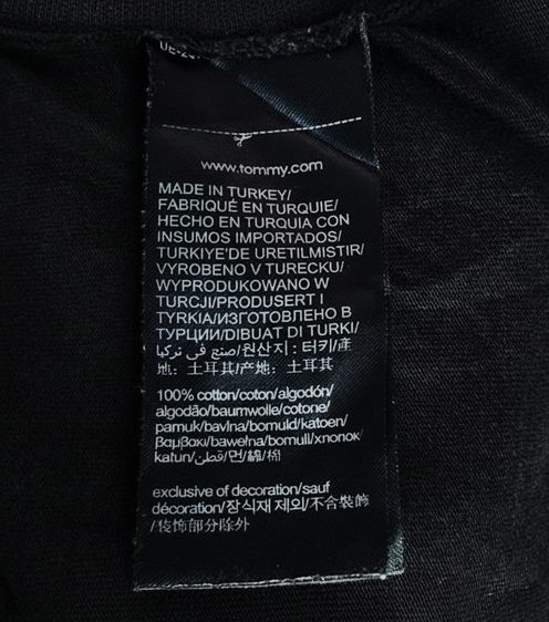 Tommy Hilfiger Men’s Organic Cotton Logo T-Shirt รูปที่ 6
