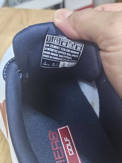 ขายรองเท้ากอล์ฟ SKECHERS Arch Fit GO GOLF Max™ 2  Patriot มือสองเหมือนใหม่ ไซส์ US7.5 รูปที่ 6