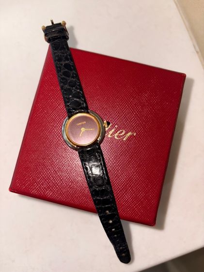 CARTIER VENDOME BURGUNDY watch รูปที่ 5