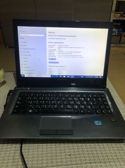 ขายโน๊ต i5 แรม4 ฮาร์ท500 G. พร้อมใช้งาน รูปที่ 6