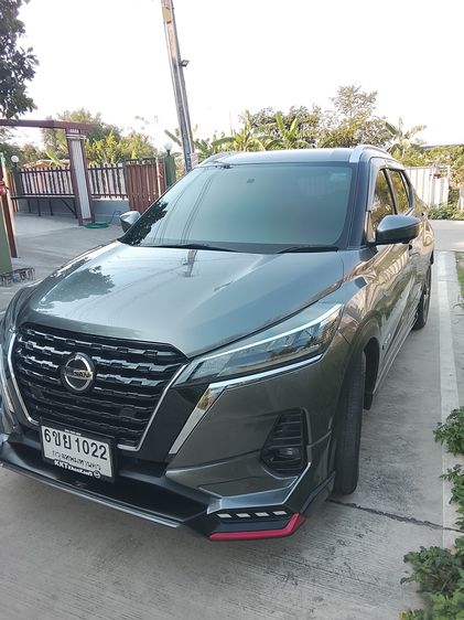 Nissan Kicks 2020 1.2 E Utility-car ไฮบริด ไม่ติดแก๊ส เกียร์อัตโนมัติ เทา รูปที่ 2