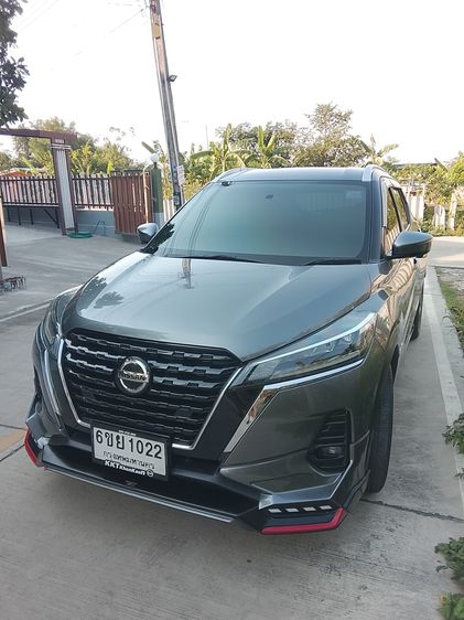 Nissan Kicks 2020 1.2 E Utility-car ไฮบริด ไม่ติดแก๊ส เกียร์อัตโนมัติ เทา รูปที่ 3