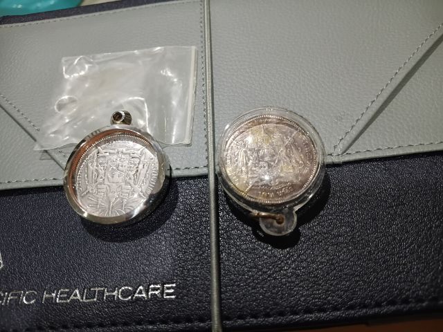 เหรียญเงินบาทหนึ่ง ร.5 รูปที่ 2