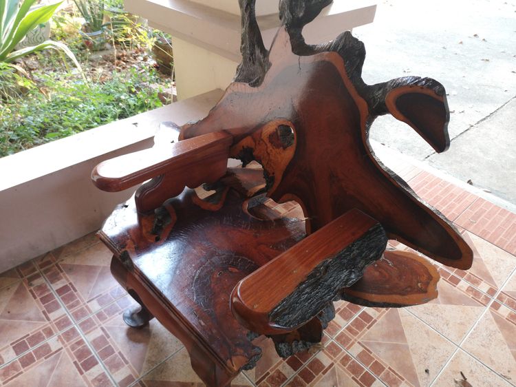 เก้าอี้ไม้ ห้องนั่งเล่น รูปที่ 3