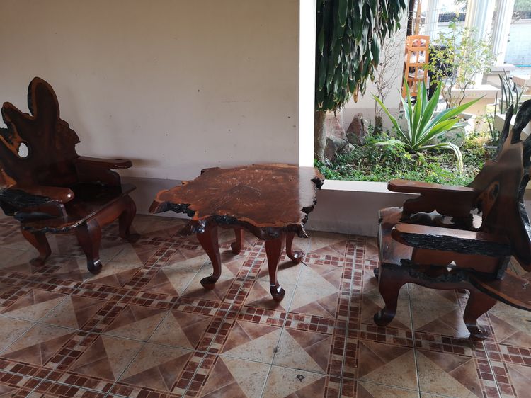 เก้าอี้ไม้ ห้องนั่งเล่น รูปที่ 4