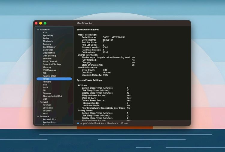 MacBook Air 13-inch M1,2020 Ram8GB SSD256GB Gold รูปที่ 15