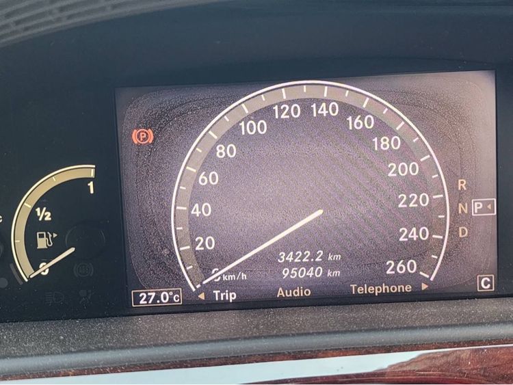 Mercedes-Benz S-Class 2008 S300 Sedan เบนซิน ไม่ติดแก๊ส เกียร์อัตโนมัติ บรอนซ์เงิน รูปที่ 4