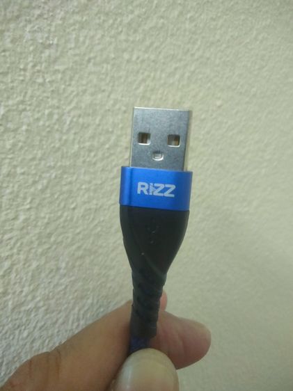 สายชาร์จ Lightning RIZZ 1.5 เมตร ชาร์จเร็ว ไม่ร้อนใช้งานดี รูปที่ 5