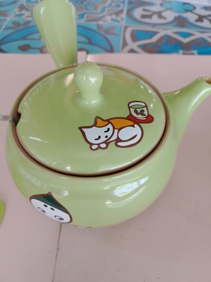 กาชงชาจีนลายแมวเหมียว ชา กาแฟ รูปที่ 8