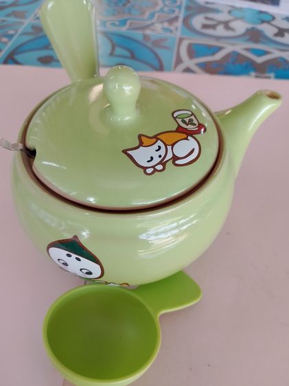 กาชงชาจีนลายแมวเหมียว ชา กาแฟ รูปที่ 7