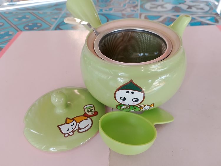 กาชงชาจีนลายแมวเหมียว ชา กาแฟ รูปที่ 11