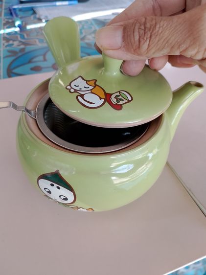 กาชงชาจีนลายแมวเหมียว ชา กาแฟ รูปที่ 2