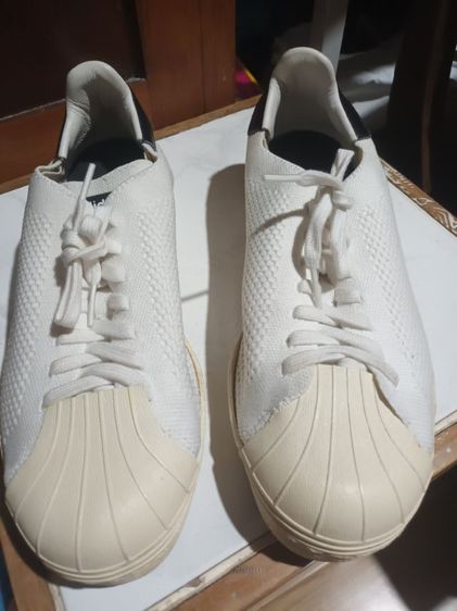 ขาว ผ้าใบ รองเท้าผ้าใบ UK 6.5 | EU 40 | US 8 รองเท้า Adidas