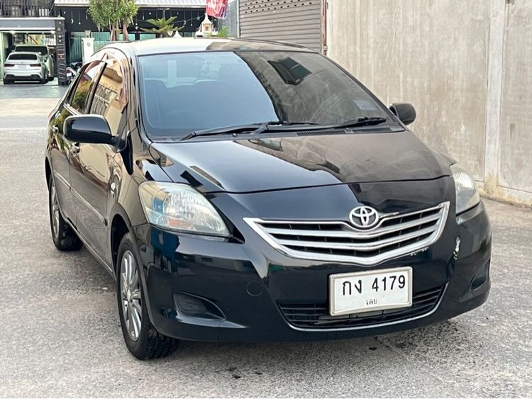 Toyota Vios 2012 1.5 E Sedan เบนซิน ไม่ติดแก๊ส เกียร์อัตโนมัติ ดำ รูปที่ 3