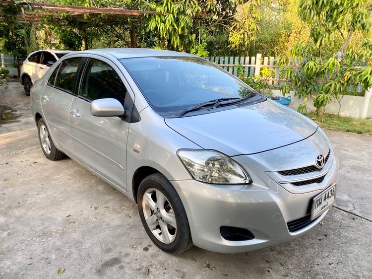 Toyota Vios 2009 1.5 E Sedan เบนซิน ไม่ติดแก๊ส เกียร์อัตโนมัติ เทา