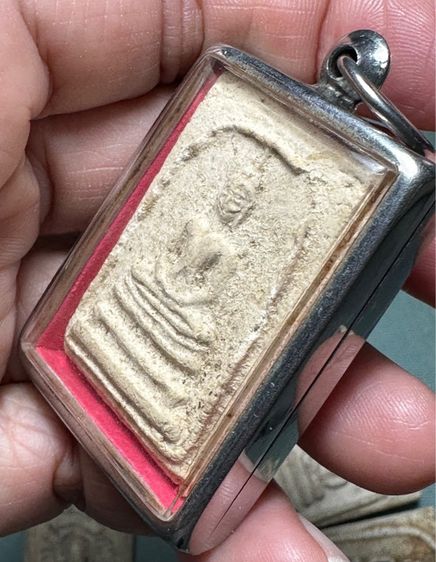 พระสมเด็จพระครูลมูล มีหน้าตา วัดสุทัศน์ 2495(มวลสารจากพระสมเด็จวัดระฆังและบางขุนพรหมแตกหัก) รูปที่ 6