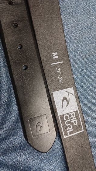 เข็มขัดหนังแท้ RIP CURL
เอว 35 ถึง 39 กว้าง 1.4
ยาวรวมหัว 44.2 หนังหนาสวย
สภาพกริ๊บ  รูปที่ 3