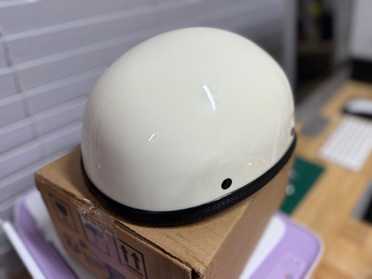 ขาย หมวกกันน็อค AHP DOT สีขาว xxl 61-65 cm รูปที่ 2