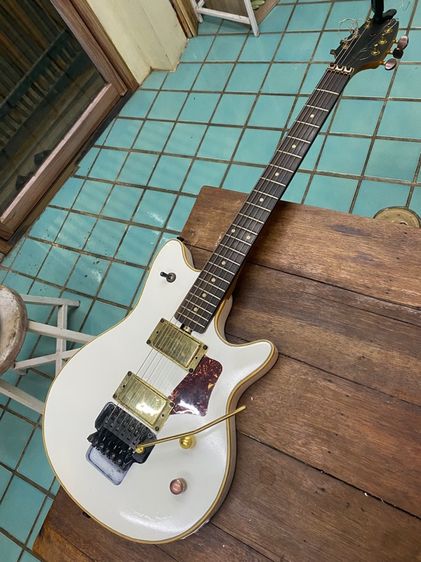 กีตาร์ไฟฟ้า matrixss กีตาร์ floydrose ฟรอยโรส ทรง evh เสียงหนาสไตล์เลสพอล แอมป์ เอฟเฟค ฯลฯ  รูปที่ 11