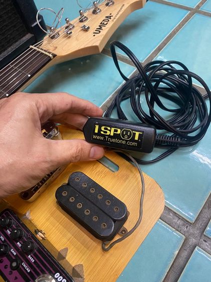 กีตาร์ไฟฟ้า matrixss กีตาร์ floydrose ฟรอยโรส ทรง evh เสียงหนาสไตล์เลสพอล แอมป์ เอฟเฟค ฯลฯ  รูปที่ 16