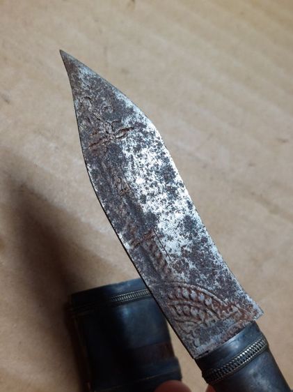 เครื่องรางมีดหมอตัดหมากหลวงพ่อเดิมวัดหนองโพใบ 3 ยาวรวม 7 นิ้ว รูปที่ 8