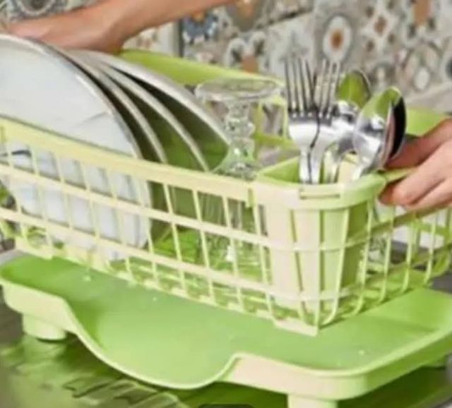 ตะกร้าคว่ำจานให้แห้ง มือ 1 