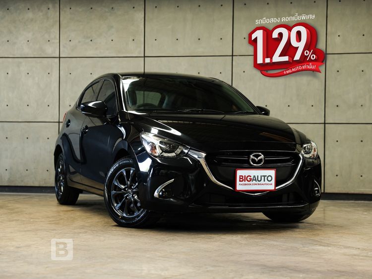 Mazda Mazda 2 2020 1.3 Sports High Connect Sedan เบนซิน ไม่ติดแก๊ส เกียร์อัตโนมัติ ดำ