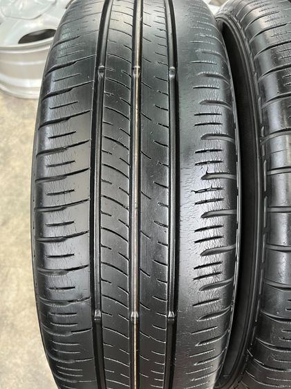 ✨ล้อแม็ก✨Mazda 2 Skyactive ขอบ 15 สีเทา แถมยาง 185-65-15 Dunlop ปี 21 รูปที่ 11