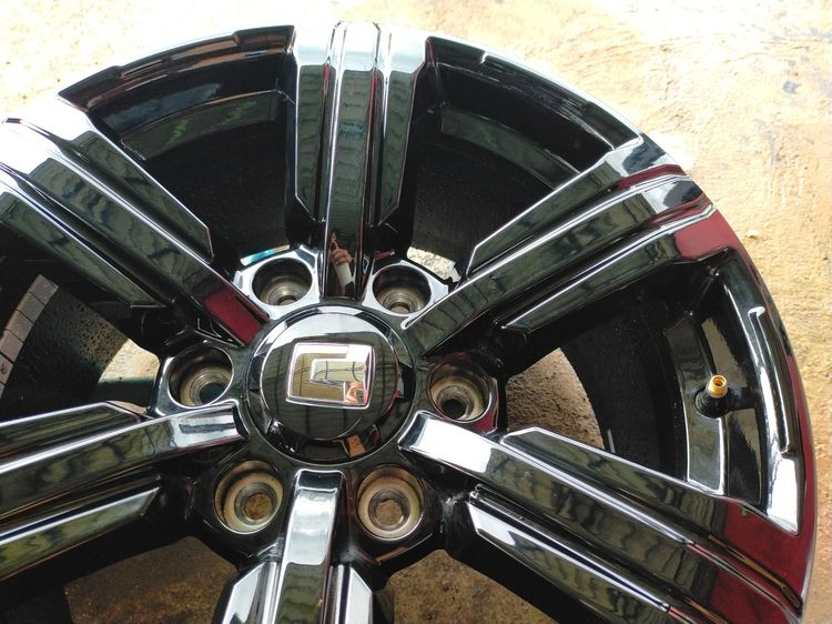 แม็กขอบ17 กว้าง8 et36 สีเดิม ใส่d-max เรนเจอร์ bt50 ไทรทัน รูปที่ 7