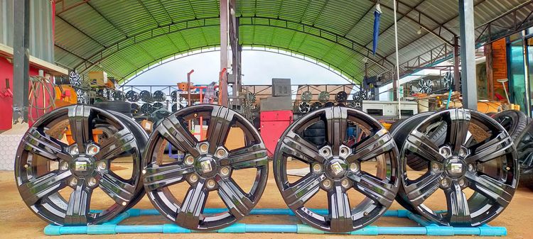 แม็กขอบ17 กว้าง8 et36 สีเดิม ใส่d-max เรนเจอร์ bt50 ไทรทัน รูปที่ 11