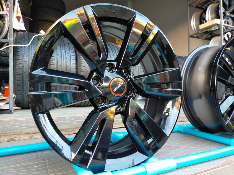 แม็กอีซูซุ ขอบ20 สีอบpowder coat ใส่ อีซูซุตัวสูงได้ทุกรุ่น  mux. Mu7 รูปที่ 2