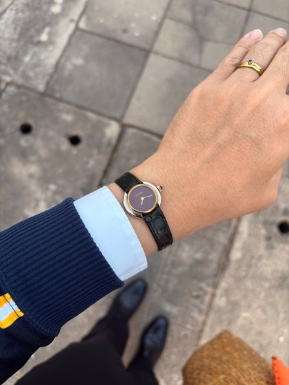CARTIER VENDOME BURGUNDY watch รูปที่ 9