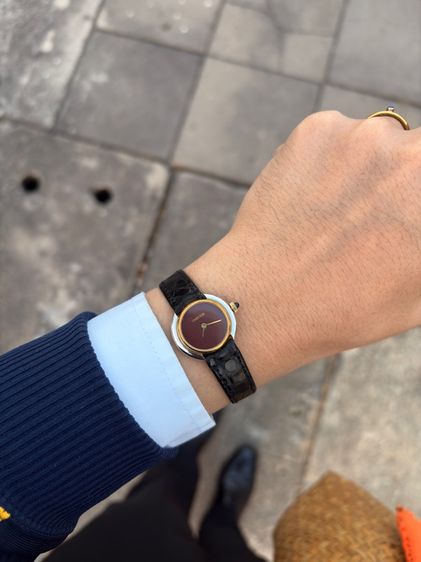 CARTIER VENDOME BURGUNDY watch รูปที่ 8