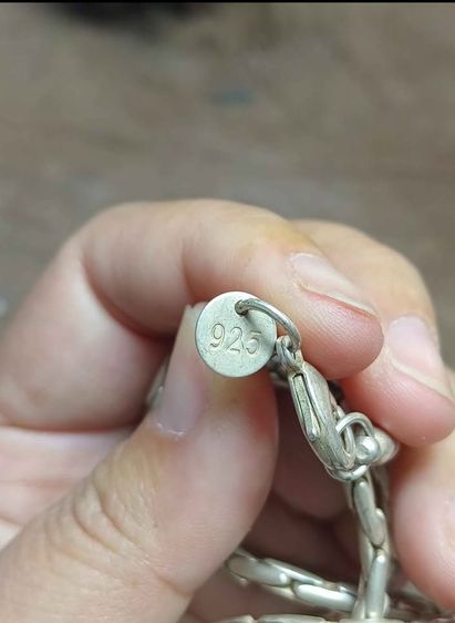 สร้อยเงินโบราณ925 รูปที่ 2