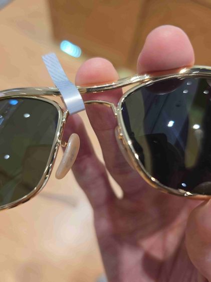 แว่นตา RAYBAN ของแท้ รับประกันแท้ ซื้อจากห้าง  เดิมๆ ของใหม่เก่าเก็บ สวยหายาก พร้อมกล่องใหม่ๆ ขายขาดทุนให้ครับพี่ๆ ซื้อผิดรุ่นใหุ้ณพ่อ ครับ  รูปที่ 6