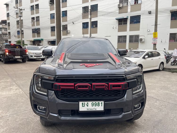 Ford Everest 2024 2.0 Sport Special Edition Sedan ดีเซล ไม่ติดแก๊ส เกียร์ธรรมดา เทา รูปที่ 2