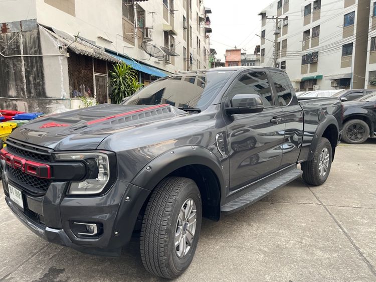 Ford Everest 2024 2.0 Sport Special Edition Sedan ดีเซล ไม่ติดแก๊ส เกียร์ธรรมดา เทา รูปที่ 3