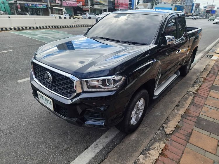 MG Extender 2021 2.0 Grand D Pickup ดีเซล ไม่ติดแก๊ส เกียร์ธรรมดา ดำ รูปที่ 3