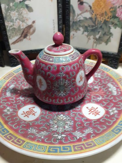 ชุดน้ำชากังไส ลายบ่วงซิ่ว รูปที่ 2