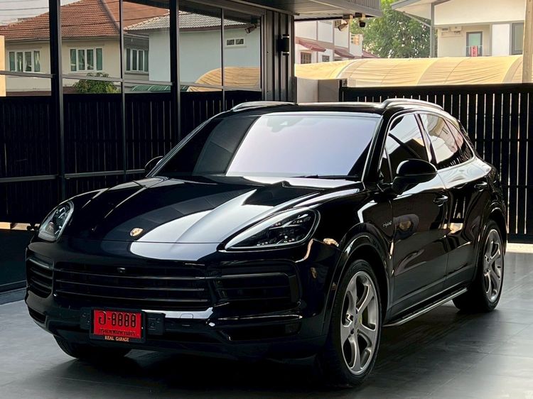 รถ Porsche Cayenne 3.0 S E-Hybrid 4WD สี ดำ