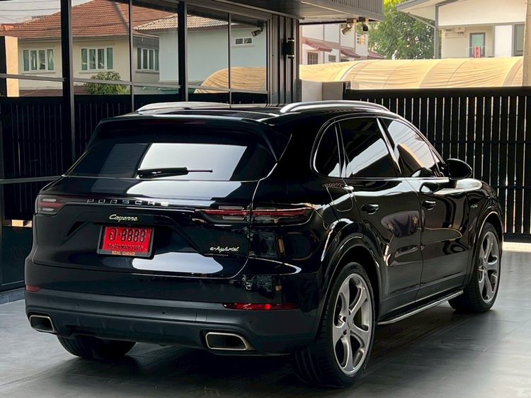 Porsche Cayenne 2019 3.0 S E-Hybrid 4WD Utility-car ปลั๊กอินไฮบริด (PHEV) ไม่ติดแก๊ส เกียร์อัตโนมัติ ดำ รูปที่ 3