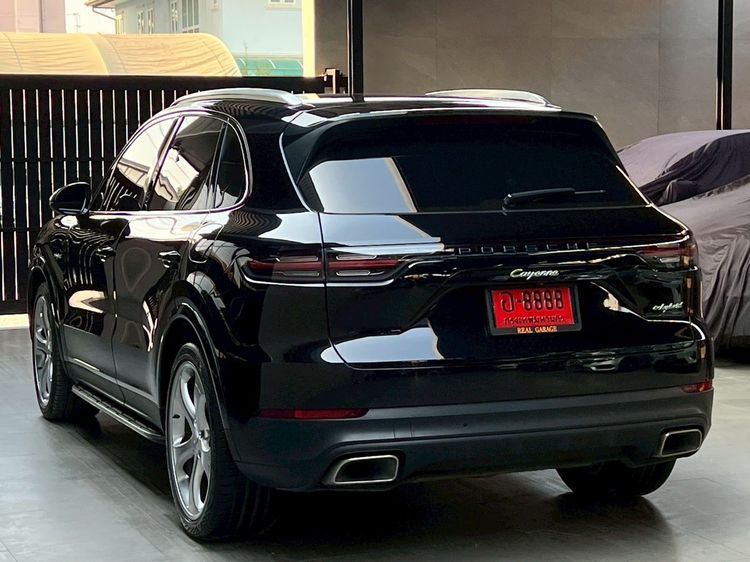 Porsche Cayenne 2019 3.0 S E-Hybrid 4WD Utility-car ปลั๊กอินไฮบริด (PHEV) ไม่ติดแก๊ส เกียร์อัตโนมัติ ดำ รูปที่ 4
