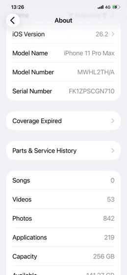 iphone 11pm 256gb รูปที่ 8