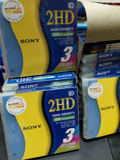 แผ่นพร็อบปี้ดิสsonyสองกล่อง ของใหม่2กล่อง400บาทครับ รูปที่ 4